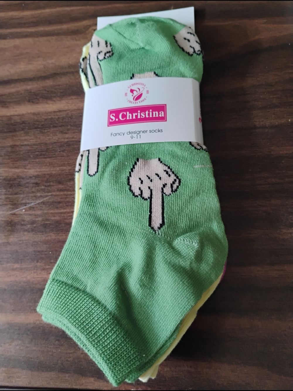 S. Christina Graphic Socks